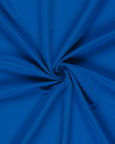 Coupon - Tissu Short de Bain Déperlant Uni Cobalt
