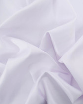 Satin Stretch Uni Blanc Eva