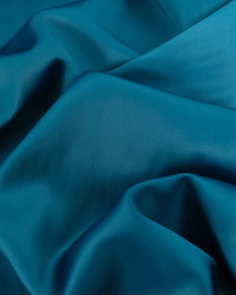 Satin Stretch Uni Paon Eva - Mercerine
