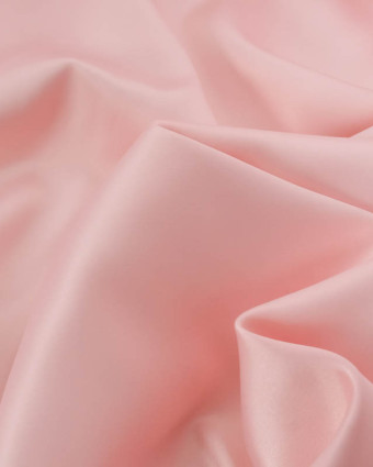 Satin Stretch Uni Rose Pétale Eva - Mercerine