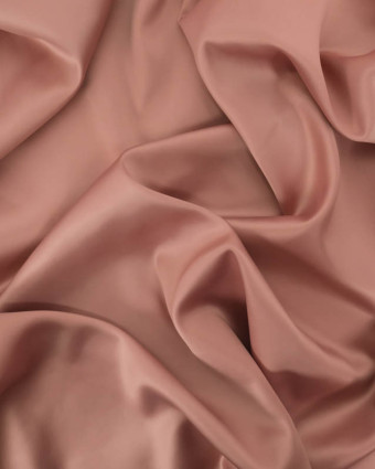 Satin Stretch Uni Blush Eva - Mercerine