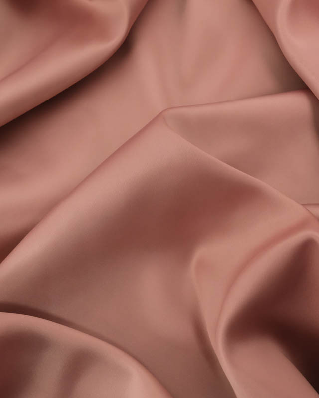 Satin Stretch Uni Blush Eva - Mercerine