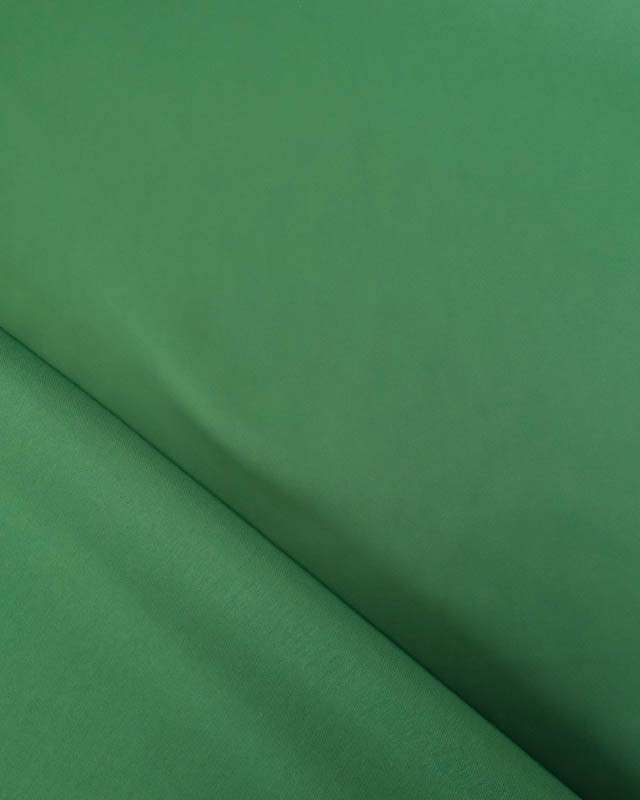 Satin Stretch Uni Vert Eva - Mercerine