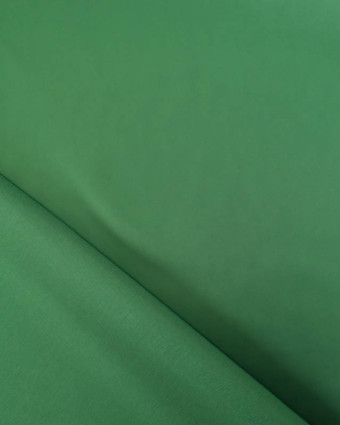 Satin Stretch Uni Vert Eva - Mercerine