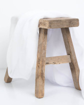 Mousseline Unie Blanche Maria
