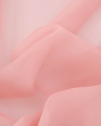 Mousseline Unie Rose Léger Maria - Mercerine