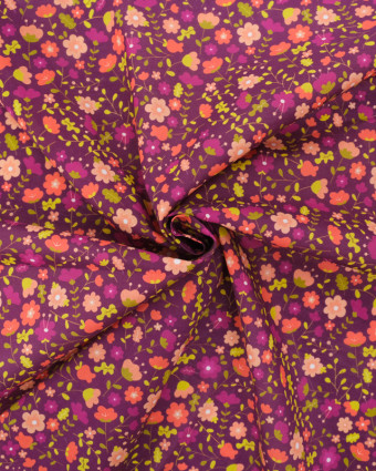 Popeline de Coton Mila Violette - Mercerine