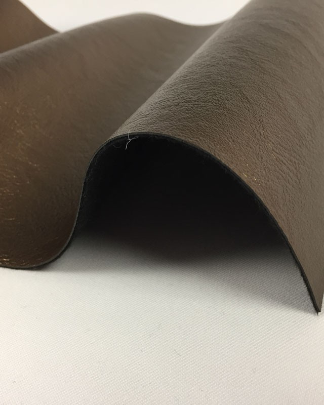 Tissu simili cuir cuivre au mètre - Mercerine