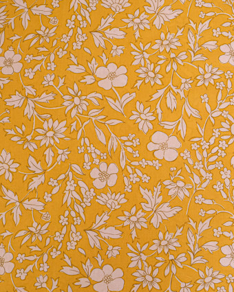 Tissu Liberty Fabrics@ Garden Melody - Callie Meadow Jaune - Mercerine