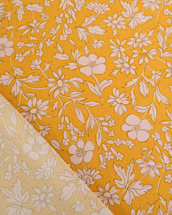 Tissu Liberty Fabrics@ Garden Melody - Callie Meadow Jaune - Mercerine