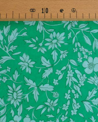 Tissu Liberty Fabrics@ Garden Melody - Callie Meadow Vert - Mercerine