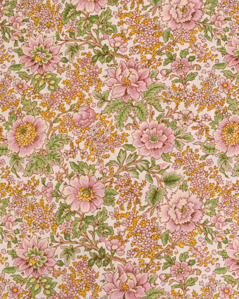 Tissu Liberty Fabrics@ Garden Melody - Vine Garden Rose - Mercerine