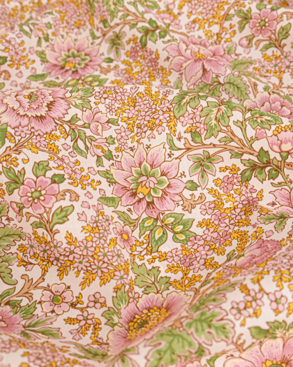 Tissu Liberty Fabrics@ Garden Melody - Vine Garden Rose - Mercerine