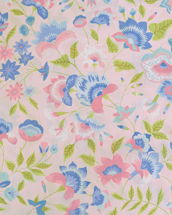 Tissu Liberty Fabrics@ Garden Melody - Carnival Corsage Rose - Mercerine