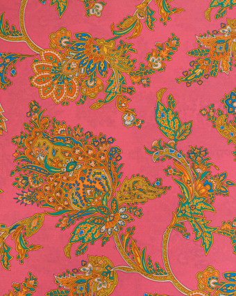 Tissu Liberty Fabrics@ Garden Melody - Kirkwall Paisley Rose - Mercerine