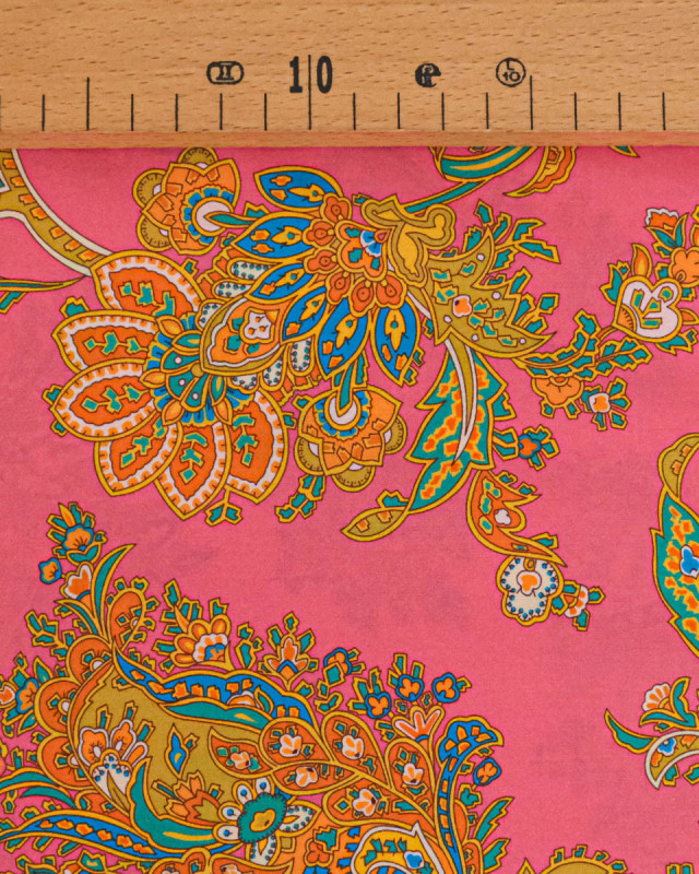 Tissu Liberty Fabrics@ Garden Melody - Kirkwall Paisley Rose - Mercerine