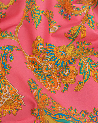 Tissu Liberty Fabrics@ Garden Melody - Kirkwall Paisley Rose - Mercerine