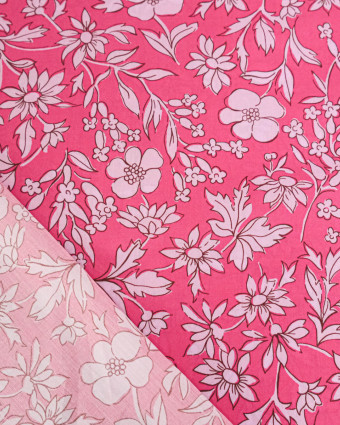 Tissu Liberty Fabrics@ Garden Melody - Callie Meadow Rose - Mercerine