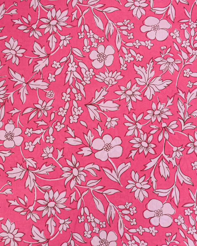 Tissu Liberty Fabrics@ Garden Melody - Callie Meadow Rose - Mercerine