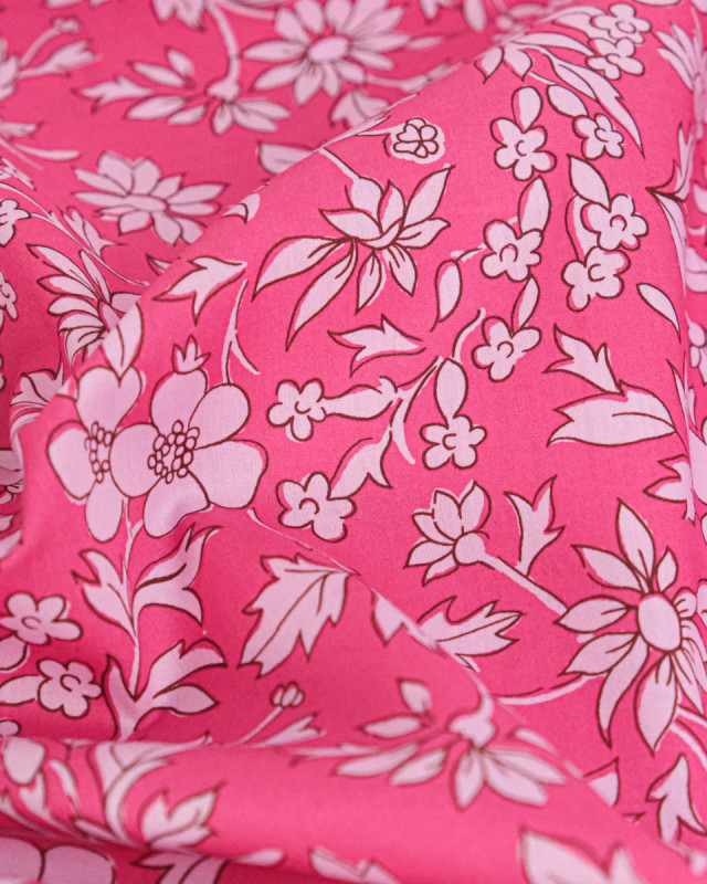 Tissu Liberty Fabrics@ Garden Melody - Callie Meadow Rose - Mercerine