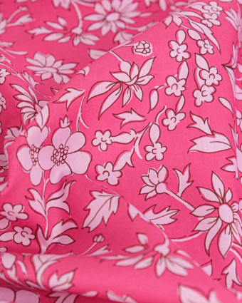 Tissu Liberty Fabrics@ Garden Melody - Callie Meadow Rose - Mercerine