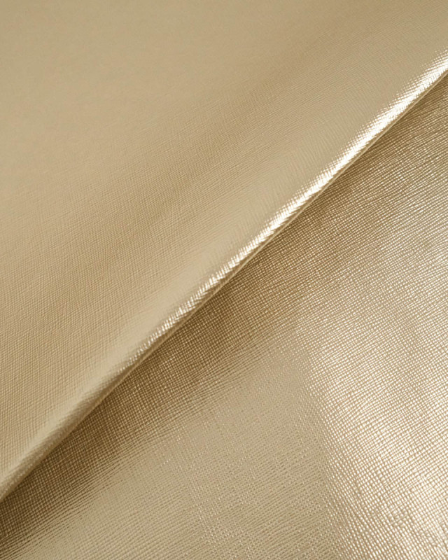 Simili Cuir Mirage Peau de Bête Doré - Mercerine