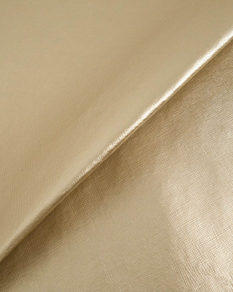 Simili Cuir Mirage Peau de Bête Doré - Mercerine