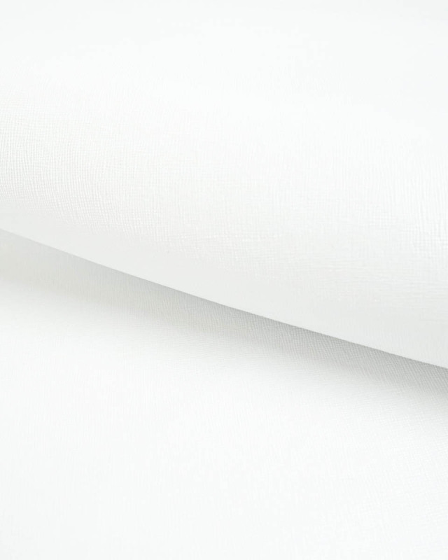 Simili Cuir Mirage Peau de Bête Blanc - Mercerine