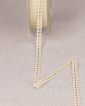 Dentelle aux Fuseaux de Puy Torsade - Ecru, Blanc