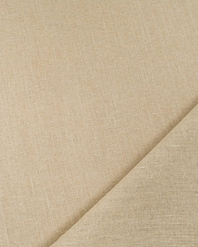 Tissu Lin 150cm Naturel - Mercerine