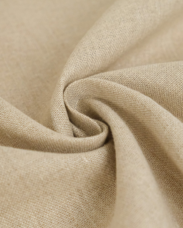 Tissu Lin 150cm Naturel - Mercerine