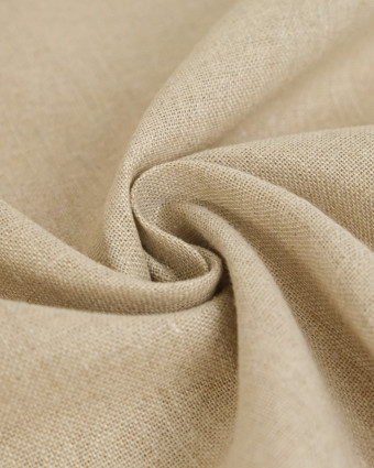 Tissu Lin 150cm Naturel - Mercerine