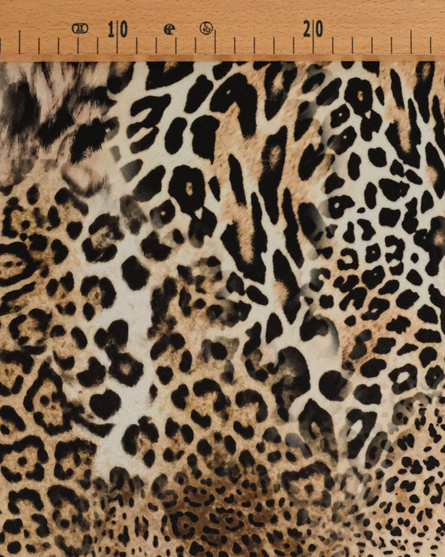 Velours Ras Léger Savane Guépard - Mercerine