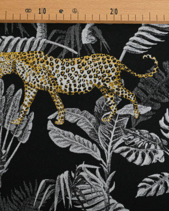 Jacquard Mosaique Léopard - Mercerine