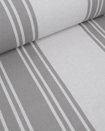 Toile Savoie Grandes Rayures - 5 Coloris - Mercerine
