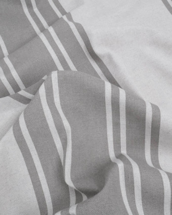Toile Savoie Grandes Rayures - 5 Coloris - Mercerine