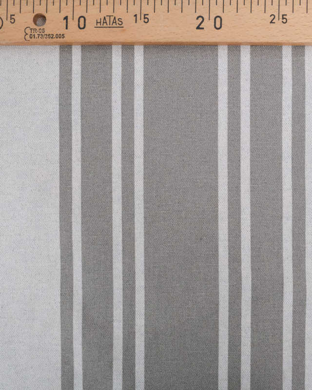 Toile Savoie Grandes Rayures - 5 Coloris - Mercerine