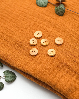 Bouton Convexe Classique Bois - Mercerine