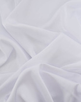 Satin Stretch Léger Uni Blanc Léa