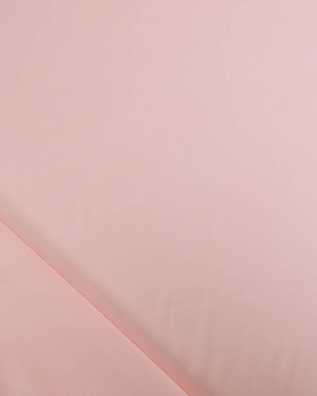 Satin Stretch Léger Uni Rose Clair Léa - Mercerine