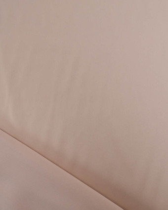 Satin Stretch Léger Uni Sable Léa - Mercerine