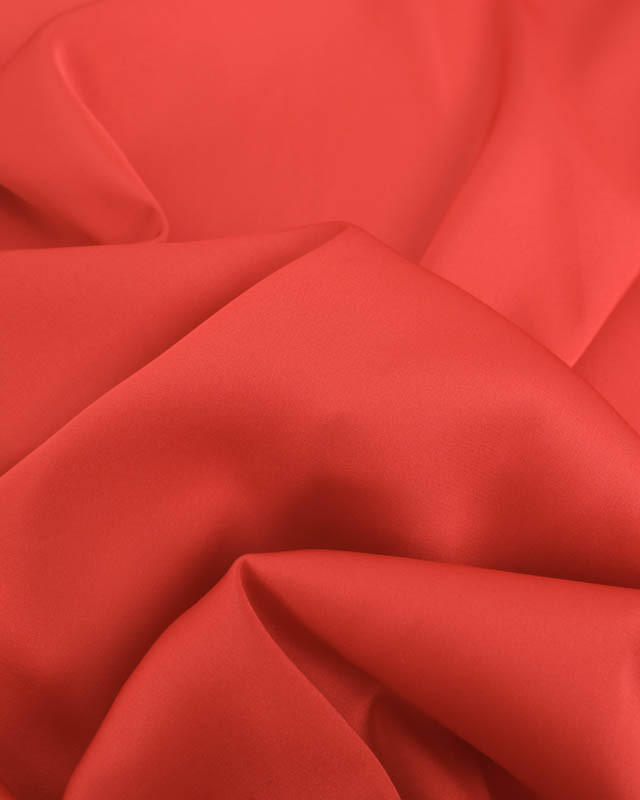Satin Stretch Léger Uni Tomette Léa - Mercerine