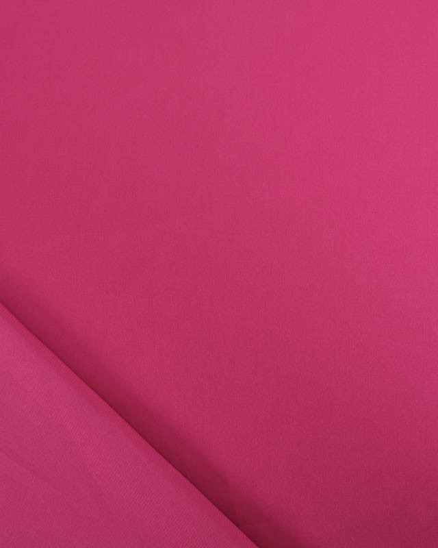 Satin Stretch Léger Uni Fuchsia Léa - Mercerine