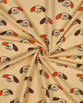 French Terry Dogs Beige Jennifer Bouron