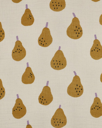 Double Gaze Poires Ocre Jennifer Bouron - Mercerine
