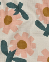 Double Gaze Flower Pêche Jennifer Bouron