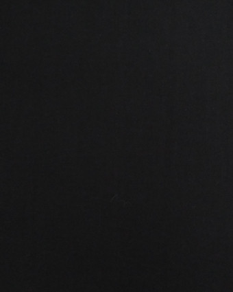 Toile de Coton Sanforisée Noire  - Mercerine