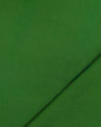 Toile de Coton Sanforisée Vert   - Mercerine
