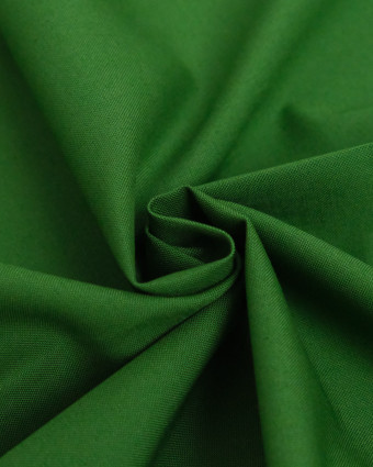 Toile de Coton Sanforisée Vert   - Mercerine