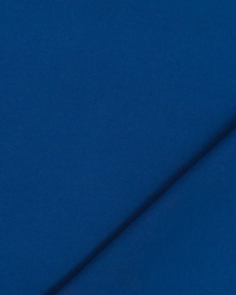 Toile de Coton Sanforisée Bleu Roi   - Mercerine